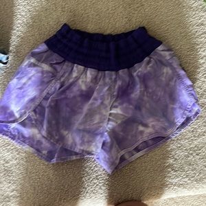 Lululemon rare purple shorts.